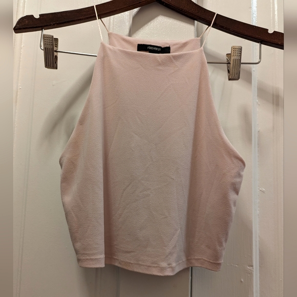 Forever 21 Tops - Blush String Tank Blouse